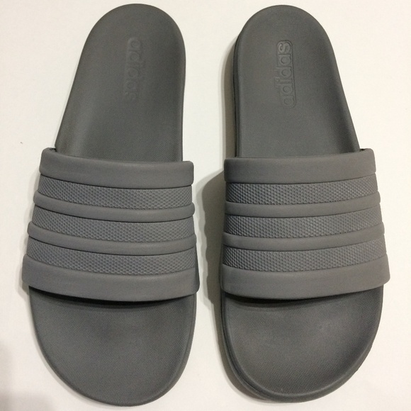 Adidas Adilette Cloudfoam Plus Mono Slides Adidas Adilette Cloudfoam Plus Mono Slides